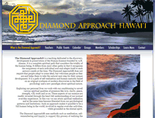 Tablet Screenshot of diamond-approach.org
